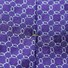 Eton Interlinking Silk Tie Purple