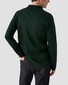 Eton Interlock Long Sleeve Organic Supima Cotton Jersey Polo Donker Groen