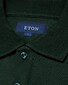 Eton Interlock Long Sleeve Organic Supima Cotton Jersey Polo Donker Groen