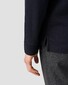 Eton Interlock Long Sleeve Organic Supima Cotton Jersey Polo Navy