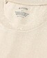 Eton Italian Knitted Crew Neck Filo di Scozia Cotton T-Shirt Beige