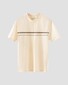 Eton Italian Knitted Crew Neck Filo di Scozia Cotton T-Shirt Beige