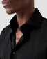 Eton Italian Woven New Zealand Super 120 Merino Wool Overhemd Zwart
