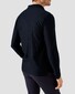 Eton Jacquard Diamond Pattern Filo di Scozia Cotton Poloshirt Navy