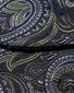 Eton Jacquard Paisley Silk Self Tied Bow Tie Dark Green-Blue