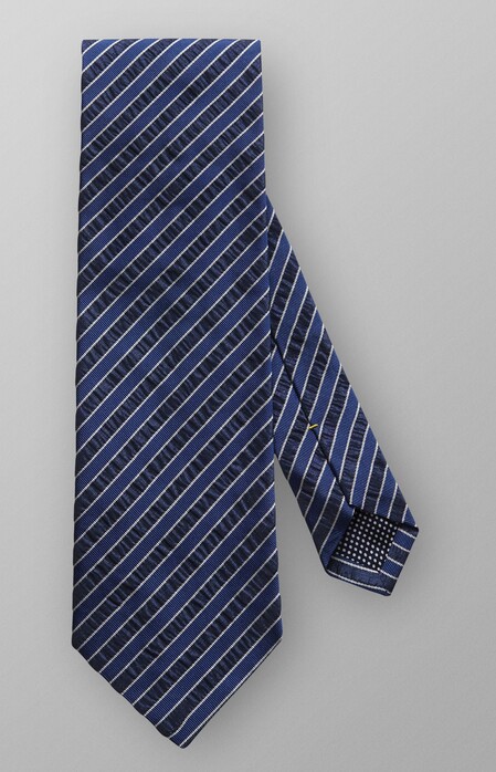 Eton Jacquard Striped Tie Das Dark Navy