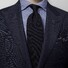 Eton Jacquard Tie Dark Blue Extra Melange