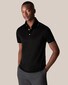 Eton Jersey Polo Shirt Filo Di Scozia Poloshirt Black