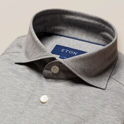 Eton Jersey Uni Shirt Light Grey