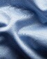 Eton King Knit Filo di Scozia Overhemd Licht Blauw