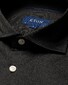 Eton King Knit Filo di Scozia Shirt Black