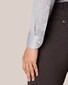 Eton King Knit Wide Spread Collar Shirt Grey