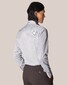 Eton King Knit Wide Spread Collar Shirt Grey