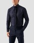 Eton King Oxford Luxury Basketweave Texture Shirt Navy