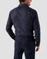 Eton King Oxford Luxury Basketweave Texture Shirt Navy