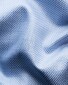 Eton King Twill Check Subtle 3D Effect Overhemd Licht Blauw