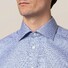 Eton King Twill Plaid 3D Overhemd Navy