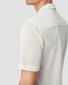 Eton Knit Jacquard Fine Zig Zag Filo di Scozia Cotton Shirt White