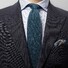 Eton Knitted Tie Dark Green Melange