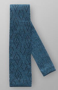 Eton Knitted Tie Das Donker Groen Melange