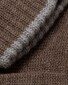 Eton Knitted Wool Gloves Brown