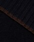 Eton Knitted Wool Scarf Navy