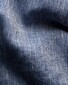 Eton Lightweight Albini Linen Garment Wshed Shirt Blue