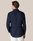Eton Lightweight Albini Linen Garment Wshed Shirt Dark Navy