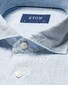 Eton Lightweight Albini Linen Garment Wshed Shirt Light Blue