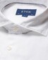 Eton Lightweight Albini Linen Garment Wshed Shirt White