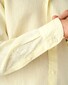 Eton Lightweight Albini Linnen Garment Wshed Overhemd Geel