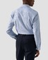 Eton Lightweight Cotton Tencel Lyocell Textured Oxford Weave Overhemd Donker Blauw