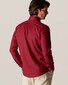 Eton Lightweight Flanel Cotton Tencel Overhemd Rood