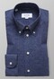 Eton Lightweight Flannel Button Down Overhemd Navy