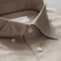Eton Lightweight Flannel Button Under Overhemd Beige