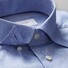 Eton Lightweight Flannel Button Under Overhemd Licht Blauw Melange