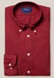 Eton Lightweight Flannel Cotton Tencel Shirt Red