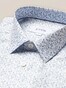 Eton Lightweight Flannel Floral Shirt White