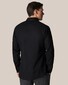 Eton Lightweight Flannel Herringbone Button Down Shirt Black