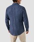 Eton Lightweight Linnen Twill Fine Texture Overhemd Navy