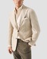 Eton Lightweight Linnen Twill Fine Texture Overhemd Off White
