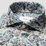 Eton Linnen Subtle Mosaic Flower Pattern Overhemd Blauw-Multi