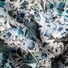 Eton Linnen Subtle Mosaic Flower Pattern Overhemd Blauw-Multi
