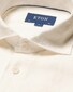 Eton Linnen Twill Matte Buttons Shirt White