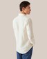 Eton Linnen Twill Matte Buttons Shirt White