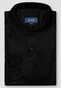 Eton Long Sleeve Filo di Scozia Cotton Jersey Knit Poloshirt Black