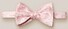 Eton Luxery Silk Paisley Self Tied Bow Tie Light Red