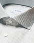 Eton Luxury Cotton Cashmere Silk Fabric Mother of Pearl Buttons Overhemd Licht Blauw