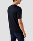 Eton Luxury Cotton Silk Crew Neck Soft Touch T-Shirt Navy