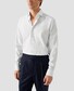 Eton Luxury Cotton Silk Pin Stripe Overhemd Wit-Blauw